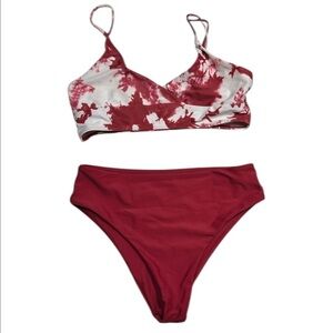 Vibrant Red Bikini Set